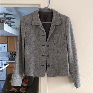 Grey/White Tweed style Jacket